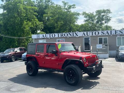 2014 Jeep Wrangler Unlimited for sale at Auto Tronix in Lexington KY