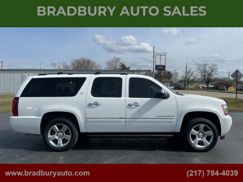 2012 Chevrolet Suburban for sale at BRADBURY AUTO SALES in Gibson City IL