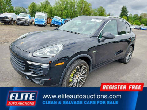 2016 Porsche Cayenne S E-Hybrid