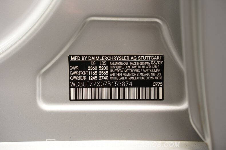 2007 Mercedes-Benz E-Class E 63 AMG