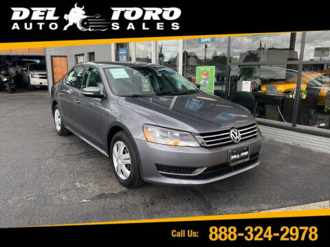 2014 Volkswagen Passat for sale at DEL TORO AUTO SALES in Auburn WA