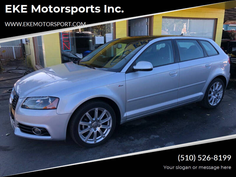 2012 Audi A3 for sale at EKE Motorsports Inc. in El Cerrito CA