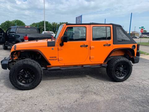 2012 Jeep Wrangler Unlimited for sale at Superior Used Cars LLC in Claremore OK