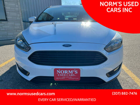 2018 Ford Focus for sale at NORM'S USED CARS INC in Wiscasset ME