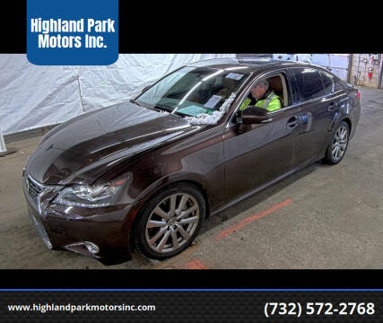 2013 Lexus GS 350 for sale at Highland Park Motors Inc. in Highland Park NJ