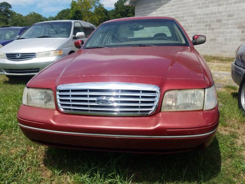 2001 Ford Crown Victoria for sale at Performance Upholstery & Auto Sales LLC in Hot Springs AR