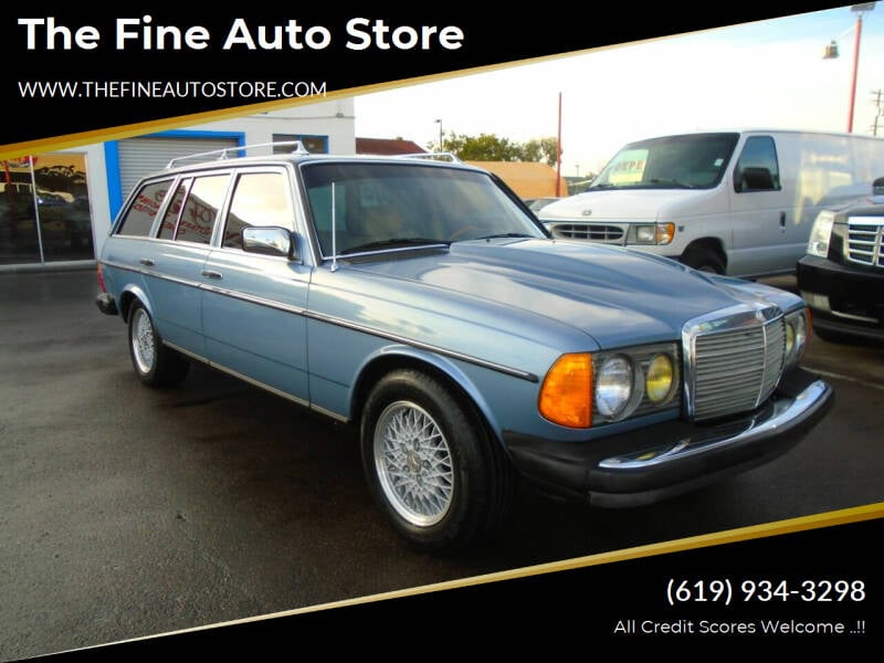 1985 Mercedes-Benz 300-Class for sale at The Fine Auto Store in Imperial Beach CA