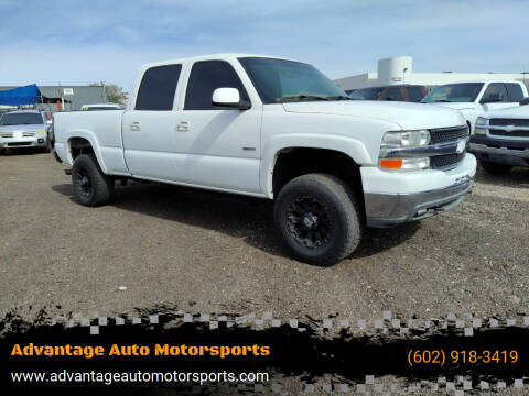 2002 Chevrolet Silverado 2500HD for sale at Advantage Auto Motorsports in Phoenix AZ