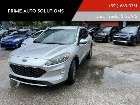 2020 Ford Escape for sale at Prime Auto Solutions in Orlando FL