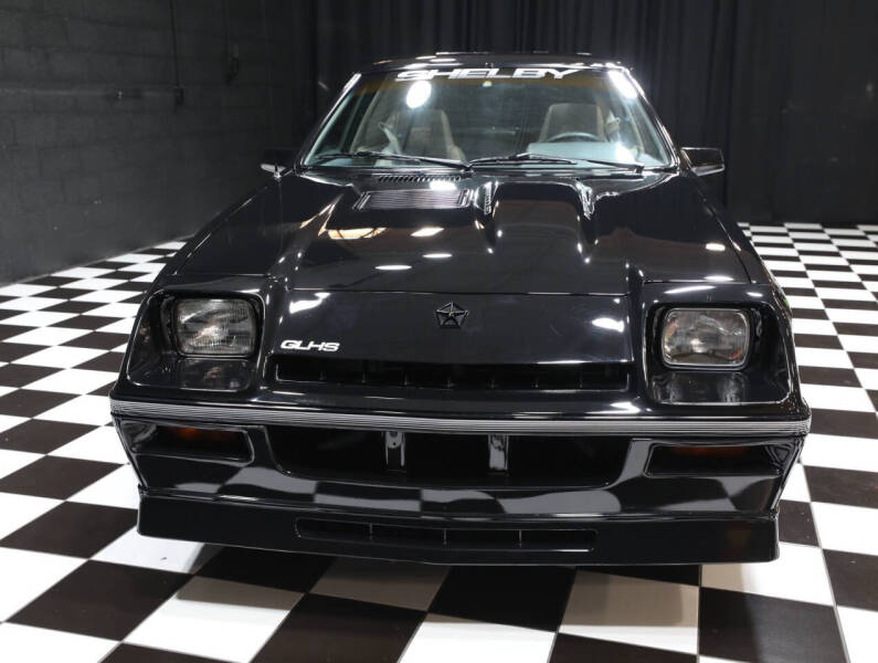 1987 Dodge Charger Shelby Turbo