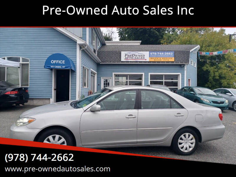 2006 Toyota Camry for sale at Pre-Owned Auto Sales Inc in Salem MA