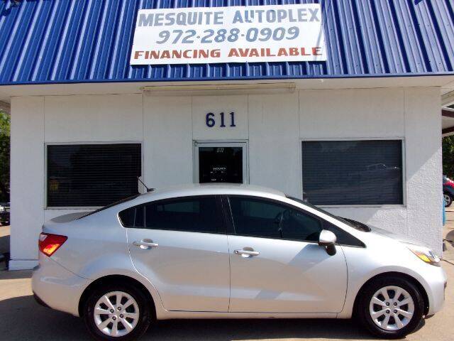 2014 Kia Rio for sale at MESQUITE AUTOPLEX in Mesquite TX