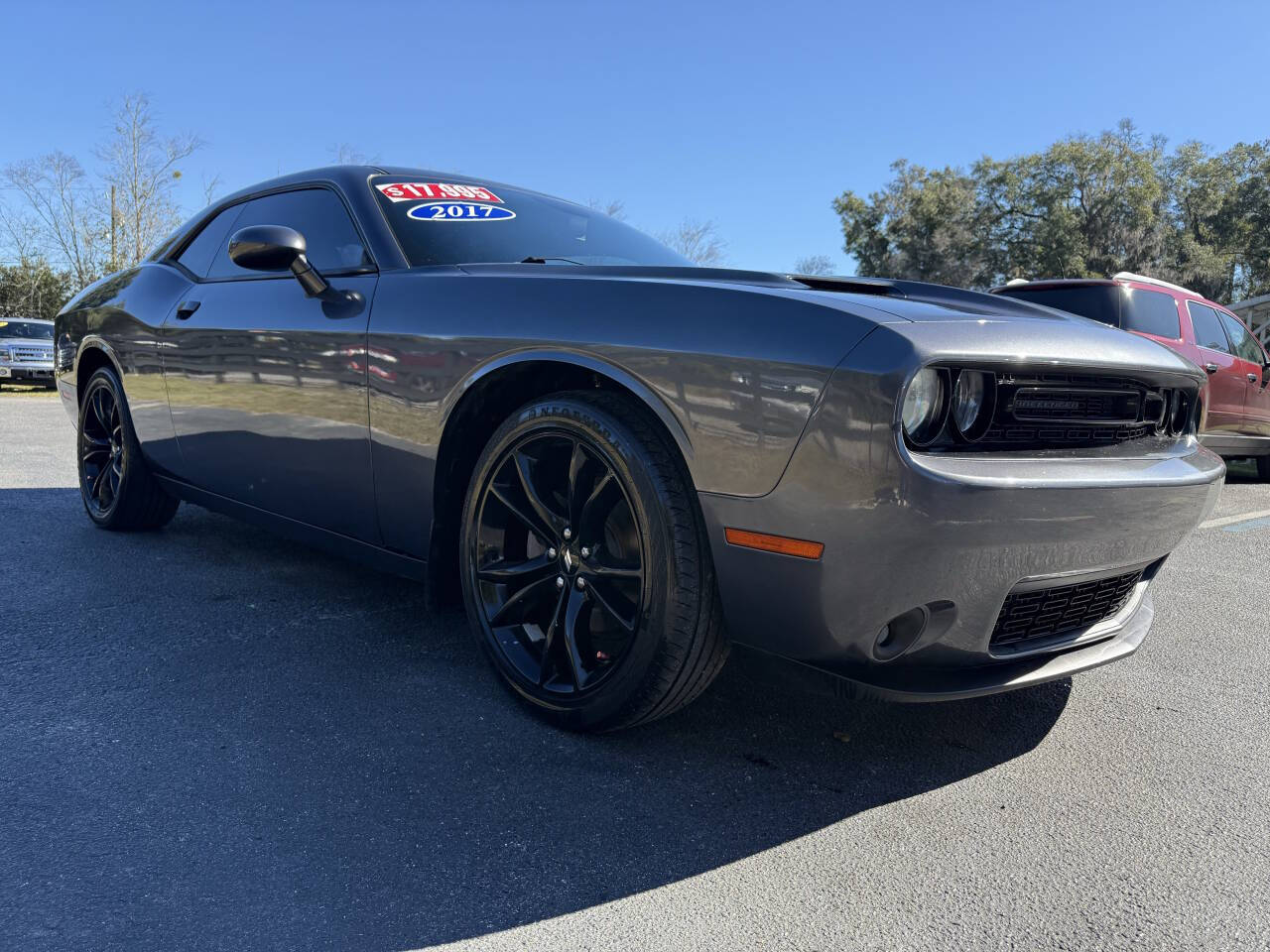 Gray 2017 Dodge Challenger SXT Plus SXT Plus 2dr Coupe 1