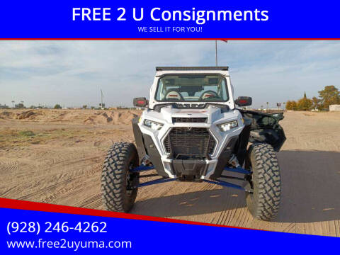 2019 Polaris RZR for sale at FREE 2 U Consignments in Yuma AZ
