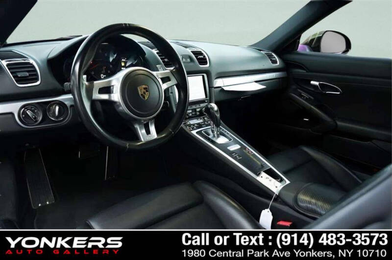 2016 Porsche Cayman Black Edition