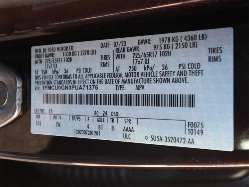 2023 Ford Escape Active