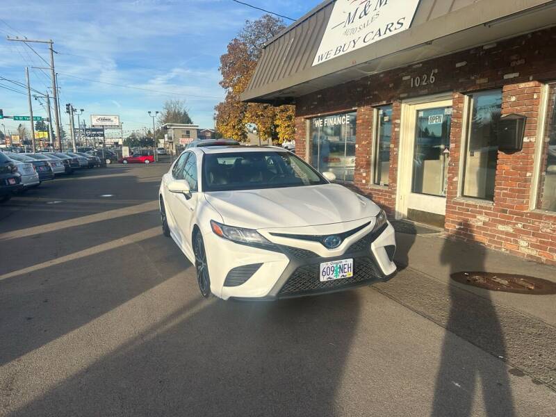 2018 Toyota Camry Hybrid for sale at M&M Auto Sales in Portland OR