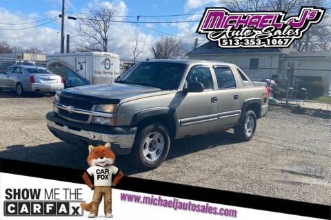 2003 Chevrolet Avalanche for sale at MICHAEL J'S AUTO SALES in Cleves OH