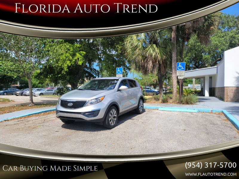 2014 Kia Sportage for sale at Florida Auto Trend in Plantation FL