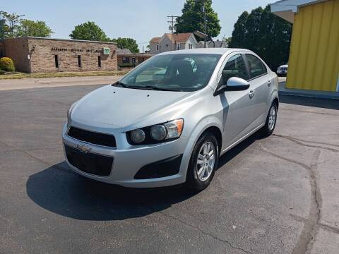 2013 Chevrolet Sonic for sale at Sarchione INC in Alliance OH