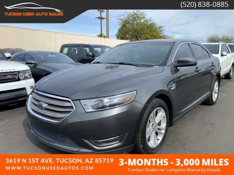 2018 Ford Taurus for sale at Tucson Used Auto Sales in Tucson AZ