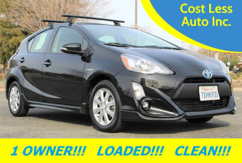 2017 Toyota Prius c for sale at Cost Less Auto Inc. in Rocklin CA