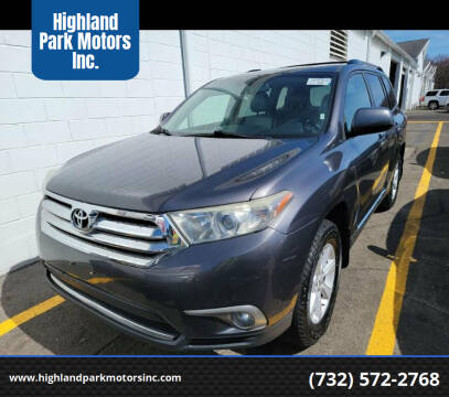 2013 Toyota Highlander for sale at Highland Park Motors Inc. in Highland Park NJ