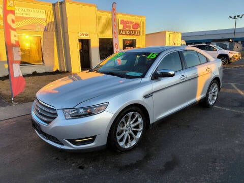 2015 Ford Taurus for sale at Fast Lane Auto Sales in Union Grove WI