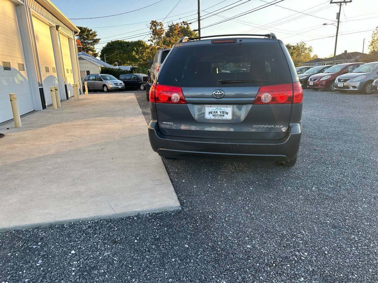 2007 Toyota Sienna for sale at PEAK VIEW MOTORS in Mount Crawford, VA