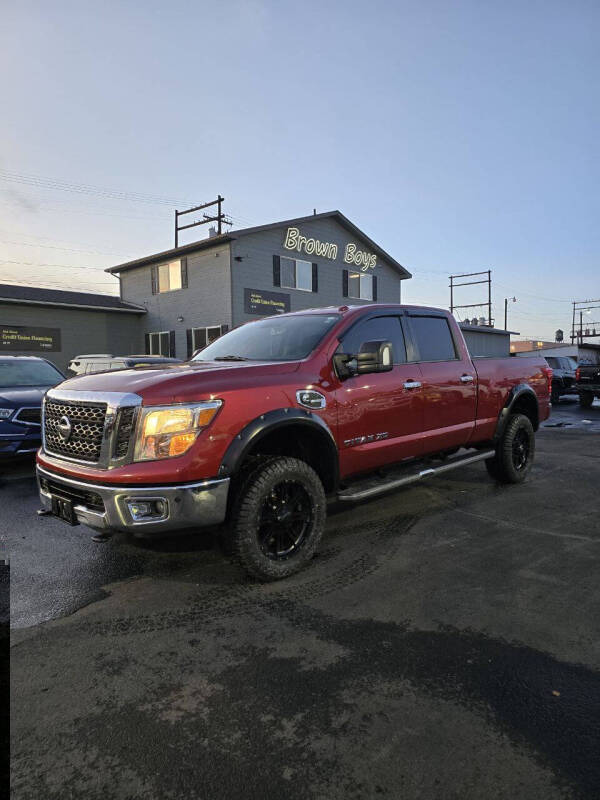 2017 Nissan Titan XD for sale at Brown Boys in Yakima WA