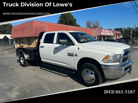 2018 RAM 3500 for sale at Truck Division Of Lowe's in Darlington SC