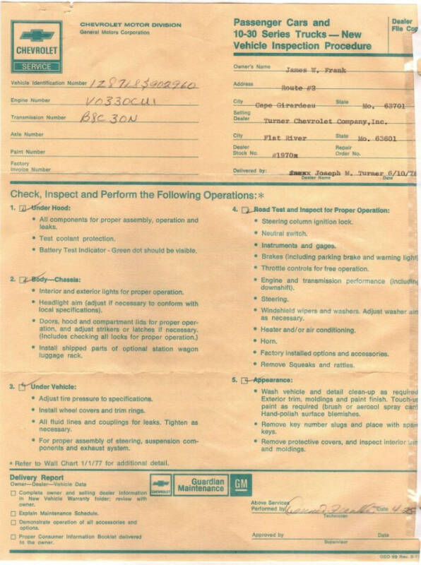 1978 Chevrolet Corvette