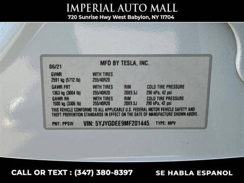 2021 Tesla Model Y Long Range