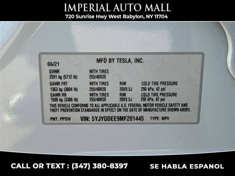 2021 Tesla Model Y Long Range