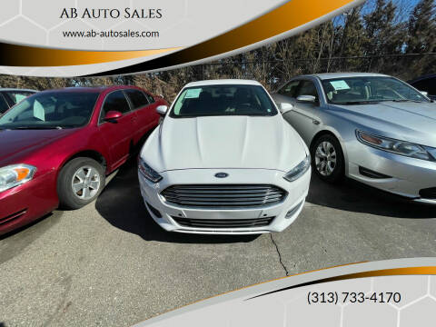 Ford Fusion For Sale In Detroit Mi Ab Auto Sales