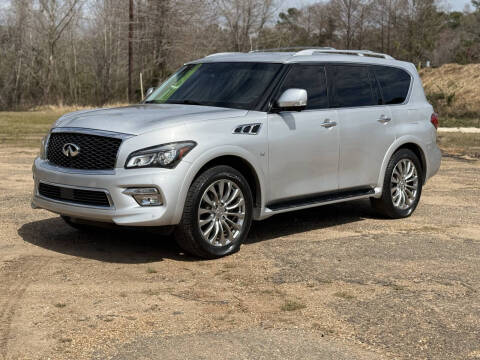 2016 Infiniti QX80 for sale at WHOLESALE AUTO GROUP in Mobile AL