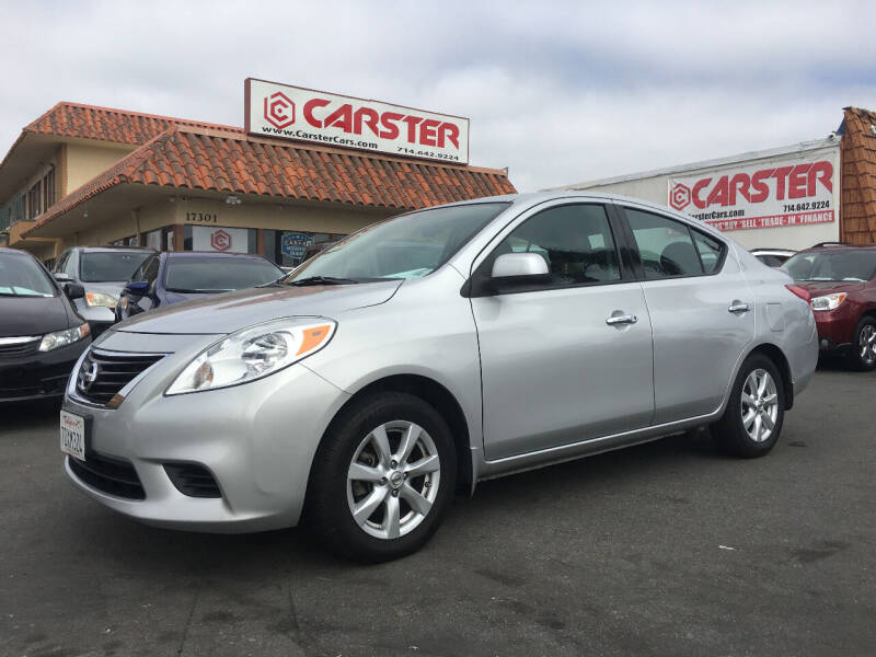 2014 Nissan Versa for sale at CARSTER in Huntington Beach CA