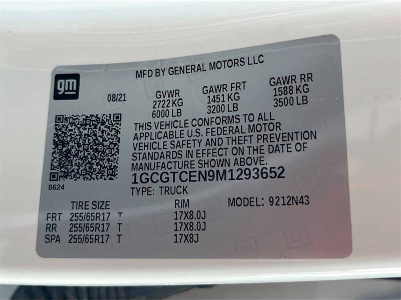 2021 Chevrolet Colorado