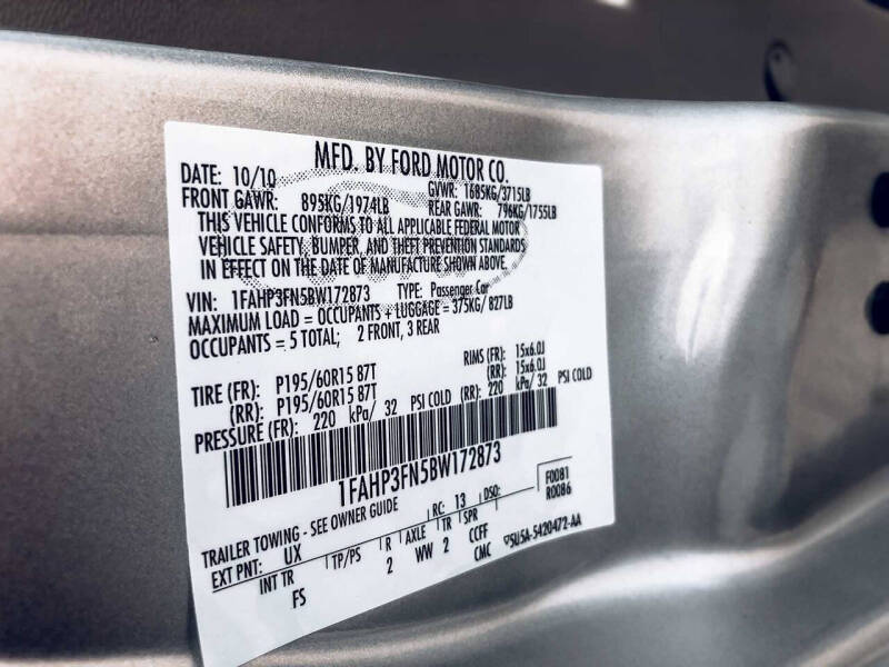2011 Ford Focus SE