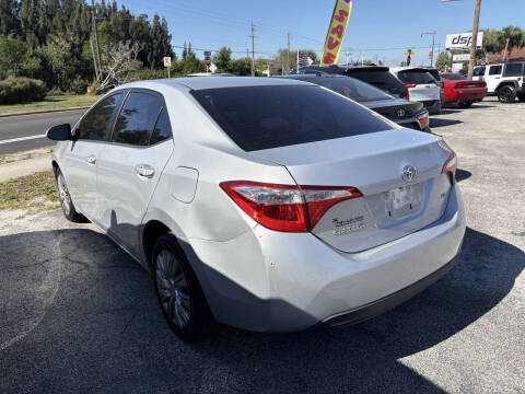 2016 Toyota Corolla for sale at Palm Auto Sales in West Melbourne FL