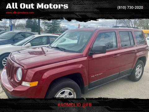 2011 Jeep Patriot for sale at All Out Motors LLC. in Clio MI