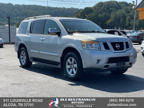 2012 Nissan Armada for sale at Ole Ben Franklin Motors of Alcoa in Alcoa TN