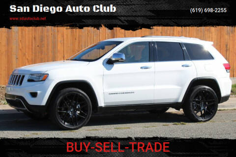 2015 Jeep Grand Cherokee for sale at San Diego Auto Club in Spring Valley CA