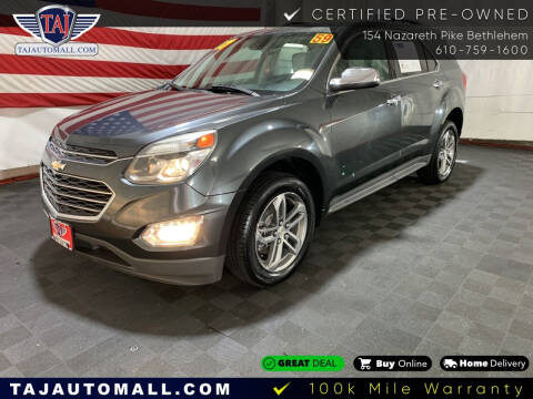 2017 Chevrolet Equinox for sale at Taj Auto Mall in Bethlehem PA