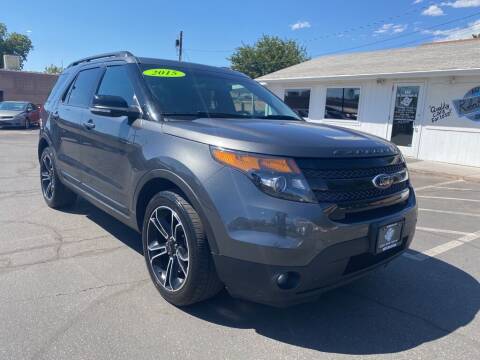 2015 Ford Explorer for sale at Robert Judd Auto Sales in Washington UT