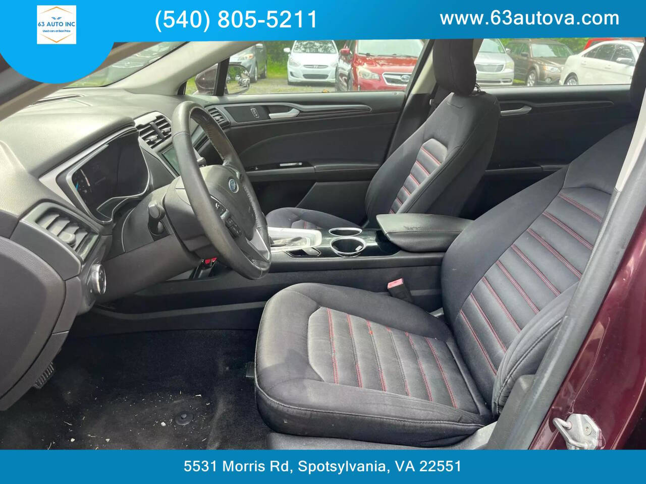 2013 Ford Fusion for sale at 63 Auto Inc in Spotsylvania, VA