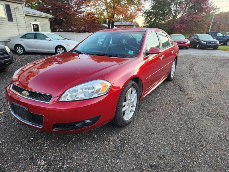 2012 Chevrolet Impala for sale at Cappy's Automotive in Whitinsville MA