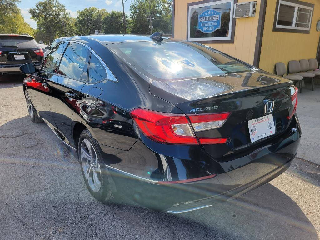 2018 Honda Accord for sale at DAGO'S AUTO SALES LLC in Dalton, GA