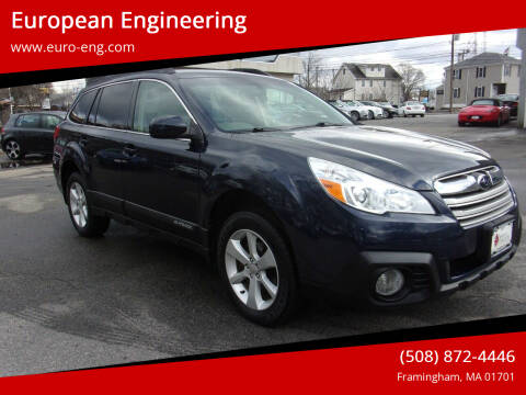 2014 Subaru Outback for sale at European Engineering in Framingham MA