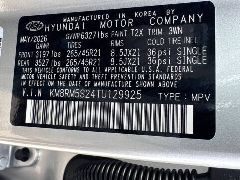 2026 Hyundai Palisade Calligraphy